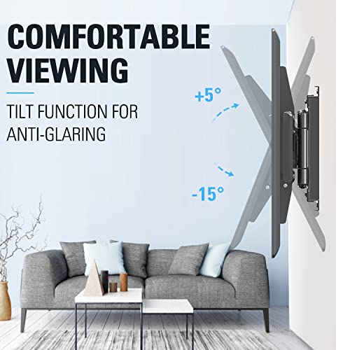 Mounting Dream TV Wall Mount with Sliding Design for Most 4286" TV