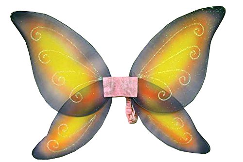 Wings Child Fairy Pink Yellow Costume Accessory