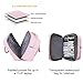 BAGSMART Weekender Bag Travel Duffle Bag Large Carry On Overnight Bag for Women, Pink, 27L
