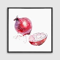Framed Canvas Wall Art Vegetables Theme Design Canvas Prints Home Artwork Decoration for Living Room,Bedroom - 16x16 inches