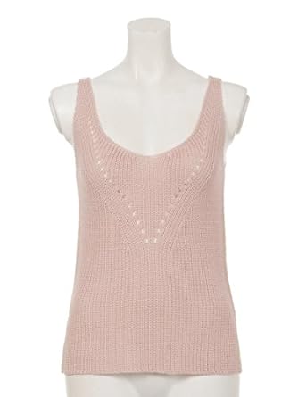 Amazon Co Jp Ladymade レディメイド アイレットニットタンク