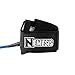 Own the Wave 'Nemesis' Premium 10' Stand Up Paddle Leash Coiled - Stainless Steel Double Swivels and Triple Rail Savers - for Paddleboarding and Surfing (Blue)