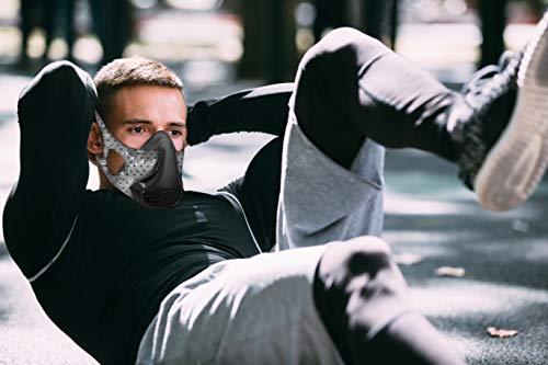 image for TEC Workout Oxygen Mask - 16 Breathing Levels, Gain Benefits of High A