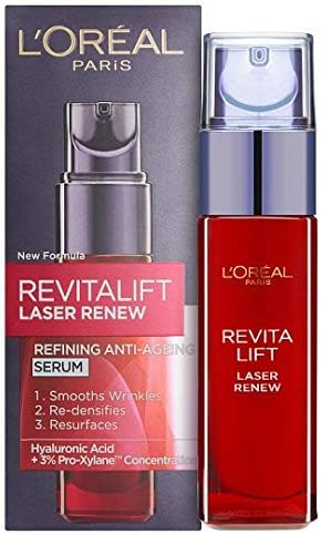 L'Oreal Paris Revitalift Laser Renew Anti-Ageing Serum 30ml Pack of 2