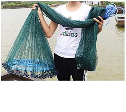 ZALIANG Fishing Nets American Frisbee Hand Throw Net Fishing Nets Hand Sprinkle Nets Net Fishing Net Easy To Throw Wang Hit Fish Net Lead Fishing Gear
