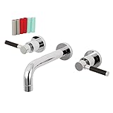 Kingston Brass KS8121DKL Kaiser 2-Handle Wall Mount