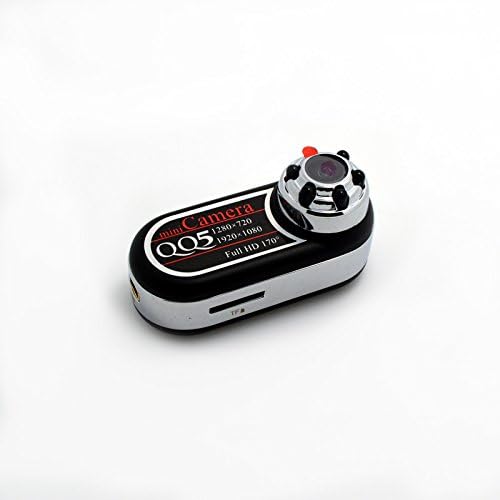 Appsmart QQ5 1080P Mini DV DVR Camera Camcorder 170 Degree View Angel Night Vision +8GB Memory Card