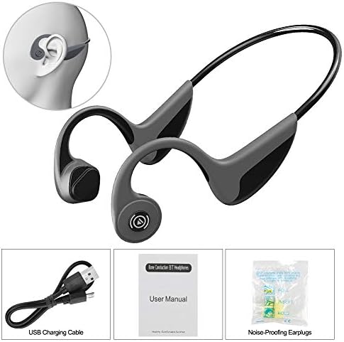 GlobalCrown Casque Conduction Osseuse Bluetooth,Ecouteurs Conduction osseuse sans Fil Oreillette Bluetooth avec Microphone HD pour l'écoute du Sport Cyclisme Courir Gym (5 Heures de Temps de Jeu) - Urban Elec GlobalCrown Casque Conduction Osseuse Bluetooth,Ecouteurs Conduction osseuse sans Fil Oreillette Bluetooth avec Microphone HD pour l'écoute du Sport Cyclisme Courir Gym (5 Heures de Temps de Jeu)