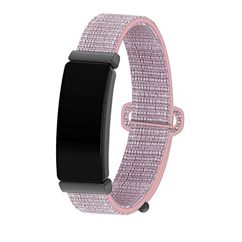 JUN1 Compatible with Fitbit Inspire Fitbit Inspire HR Bands Soft Nylon Sport Wristbands for Men Women Lightweight Replacement Straps Accessories for Fitbit Inspire