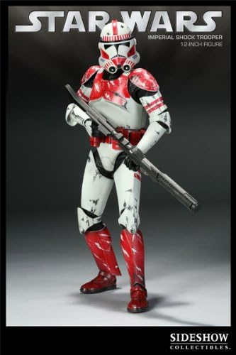 Sideshow Collectibles Militaries of Star Wars Deluxe 12 Inch Action Figure Red Imperial Shock Trooper