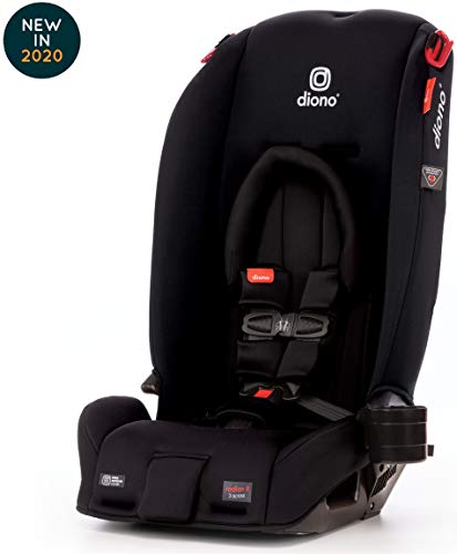 Diono Radian 3RX Latch All-in-One Convertible Car Seat, Black Jet