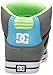 DC Men's Spartan HI WC Skateboarding Shoe, Grey/Green/Blue, 10 D US