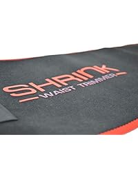 shrink Workout Waist Trimmer Belt for Men and Women   Waist Cincher Trainer and Body Shaper Strengthens Your Core, Supports Weight Loss and Provides Instant Slimming Effect