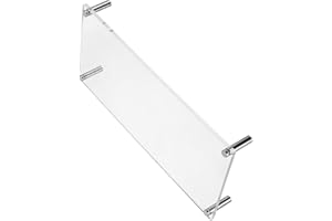Didiseaon Acrylic Monitor Stand Riser 50X20Cm Computer Desk Riser for Home Office with Stable Platform and