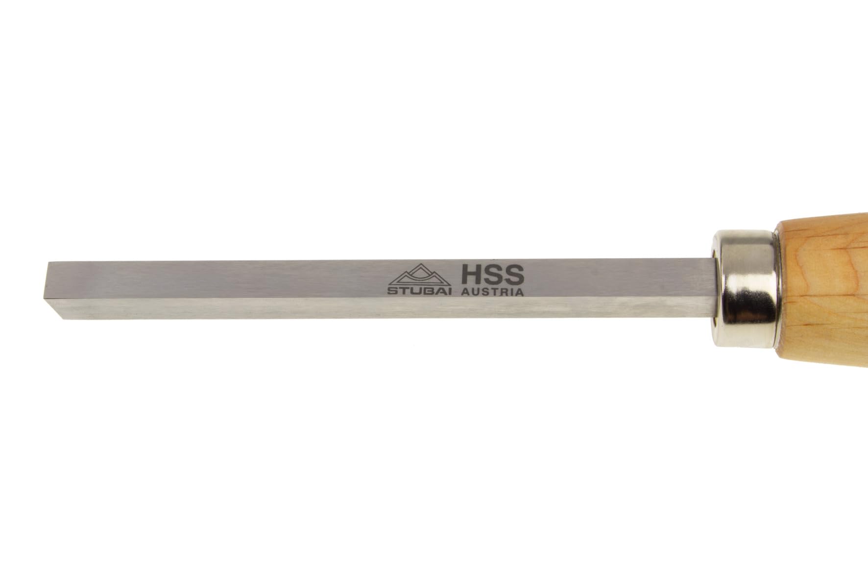 Stubai 705610 HSS Square Parting Tool, Silver/Beige, 10 x 10 mm