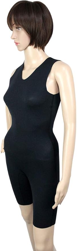 Amazon Air Skin エアースキン ブラックメタリックス レディース 1mm スキンゴム生地 防寒インナー 保温インナー ウェットスーツ ドライスーツ インナー 日本製 Delling ウェットスーツ