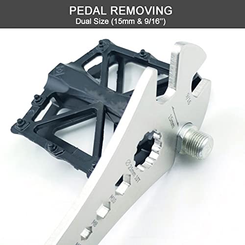 Remove Stuck Pedal Taking Off A Bike Pedal Remove Stuck Bike Pedal