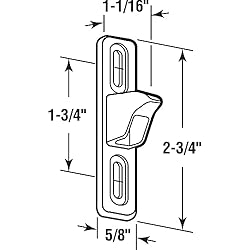 Prime-Line MP2082 Sliding Door 1/2 In. Wide Keeper