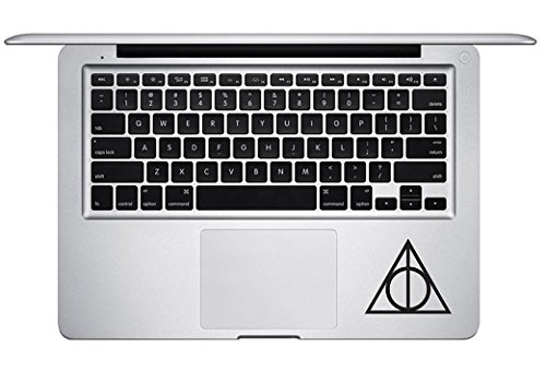 Harry Potter Deathly Hallow Keyboard Trackpad Apple Mac Air Pro Retina Laptop sticker