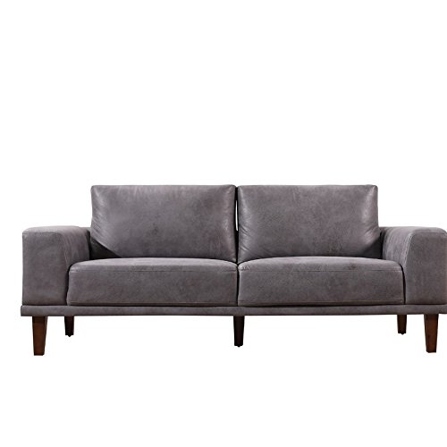 Container Furniture Direct Church Modern Sofa S5343 S Dark Grey