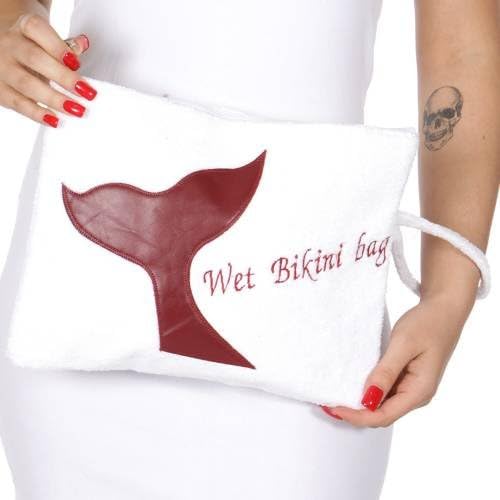 Wet Swimsuit Bag, Wet Bikini Bag, Swim Bag, Water-Resistant Wet Bag with Waterproof, Eco-Friendly Lining to Organize Beach Tote, Pool Bag, Luggage