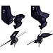 Yescom 12W LED Trade Show Light 6500K Popup Booth Exhibit Back Drop Lighting 2 Pack