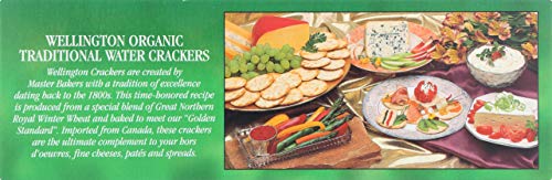Wellington Organic Traditional Water Crackers, 4.4-Ounces (Pack of 12)