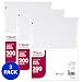 Mead Loose Leaf Paper, Filler Paper, Wide Ruled, 200 Sheets, 10-1/2" x 8", 3 Pack (73183) primary