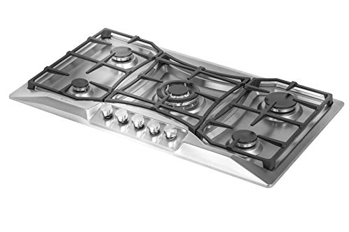 3 Empava+EMPV+36GC888+Stove+Cooktop+Inch