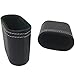 Hand-Made Dice Cups [Set of 2] with Faux Leather Exterior and Green Felt Inside | Narrow Shape Makes It Fit Inside Many Board Games Such As Backgammon