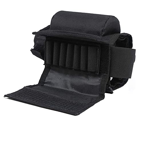 Wsobue Rifle Buttstock, Hunting Shooting Tactical Cheek Rest Pad Ammo