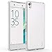 Tektide Case Compatible for Sony Xperia XA1, [Invisible Armor] Drop Protection Soft Silicone Rubber TPU Case/Skin Cover/Bumper