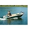 Sun-Dolphin-Pro-120-Two-Seat-113-Fishing-Boat-w-Trolling-Motor-Mount