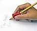The Pencil Grip Pinch Grip, Ergonomic Writing Aid, Gloss Colored Pencil Grips, 6 Count - TPG-12706