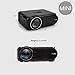 Mini Video Projector 1500 Lumens , FUJSU HD Outdoor/Indoor Home LED Projector with Free HDMI Support 1080P for Home Cinema Theater TV Laptop Game SD iPad iPhone Android Smartphone