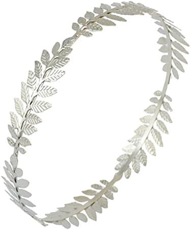 Vintage Luxury Leaf Crown Hairbands Tiaras Hair Jewelry For Woman Romantic Wedding/Party Crown Hair Accessories Gift silver