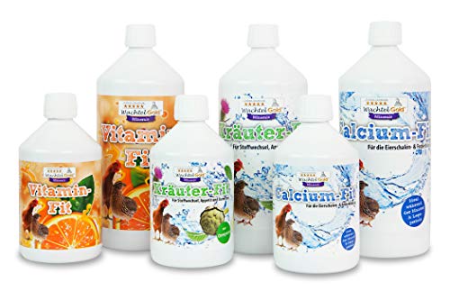 WachtelGold Vitamin-Fit 1000ml- flüssige Nahrungsergänzung für Wachteln, Hühner und Ziergeflügel – Bild 4
