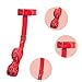 Demarkt Bondage Slave Neck Collar and Handcuff Behind The Back Arm Binding Romance BDSM Flirting Sex Toy Sensuality Products for Female Red