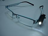 SCREWDRIVER or EYEGLASS LED FLASHLIGHT Clip on Blister to see in DARK PLACES