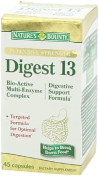 Amazon Com Nature S Bounty Digest 13 Disgestive Support 45 Count Health Personal Care
