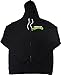 Teenage Mutant Ninja Turtles Classic TMNT Group Black Zip-Up Hoodie (Adult Medium)