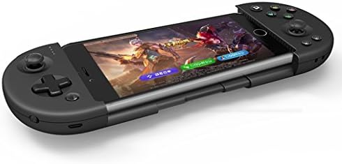 CamRom Wireless Bluetooth Controller Gamepad,Telescopic Shock Connecting Joystick Gamepad for Android Phone (Black)