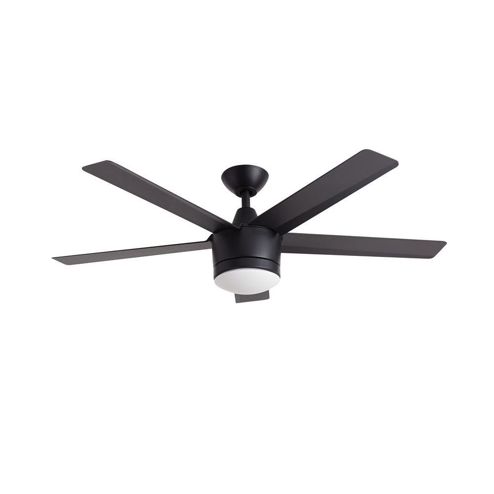 Photo 1 of ***PARTS ONLY***Home Decorators Collection Merwry LED 52" Indoor Ceiling Fan (Black)