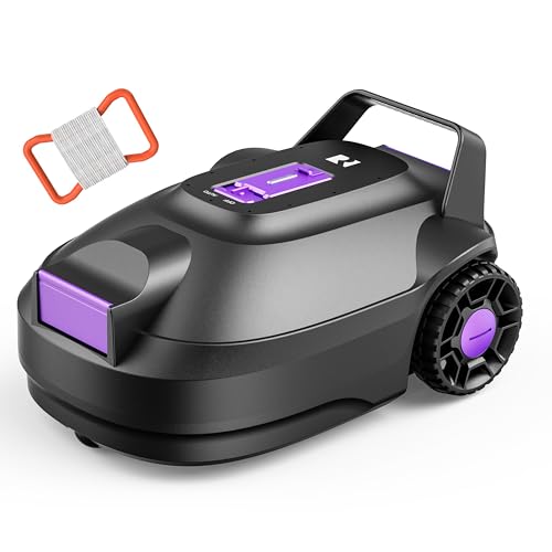 Redroad Robotic Pool Cleaner with Dual-Drive Motors,Dual-Layer Filtration, 180Min Runtime, Powerful Cordless Pool Vacuum for Above-Ground & Flat Pools,Auto-Parking Design,Double Suction Port S2