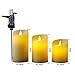 Kosole Flameless Battery Candles with Remote Timer Set 4