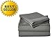 Elegant Comfort Bedding Collection 4-Piece Bed Sheet Set 1500 Premier Hotel Quality Wrinkle Free with Deep Pockets, Queen, Gray
