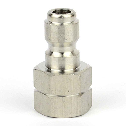 Interstate Pneumatics PW7134 Pressure Washer 1/4" FNPT Stainless Steel Plug 5200 PSI