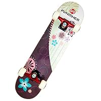 Punisher Skateboards Soul Complete 31-Inch Skateboard with Canadian Maple