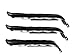 FunFitness Bike Tire Lever - Premium Hardened Plastic Levers to Repair Bicycle Tube - Must Have Tool Kit for Road Bicyclist - Set of 3