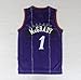Dancelown exclusive adult men's #1 Purple Throwback Jersey